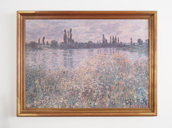 Image 1 of Tableau "La prairie bleue", copie, Claude Monet