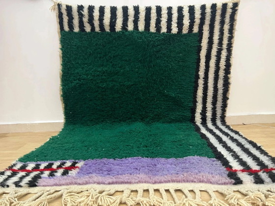Traditioneller handgefertigter Teppich 250cm x 150cm Marokkanisch – Teppiche & Läufer, Wool (photo 6 of 11)