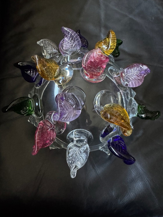 Bořek Šípek „Isotta“ Glass Bowl for Driade (Follies, 1991), Postmodern Design, Decorative Objects, Crystal (photo 4 of 9)