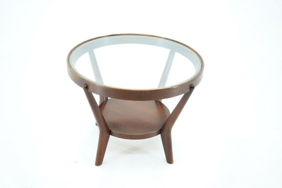 Image 1 of 1960s Oak Coffee Table by Karel Koželka and Antonín Kropáček for Interier Praha
