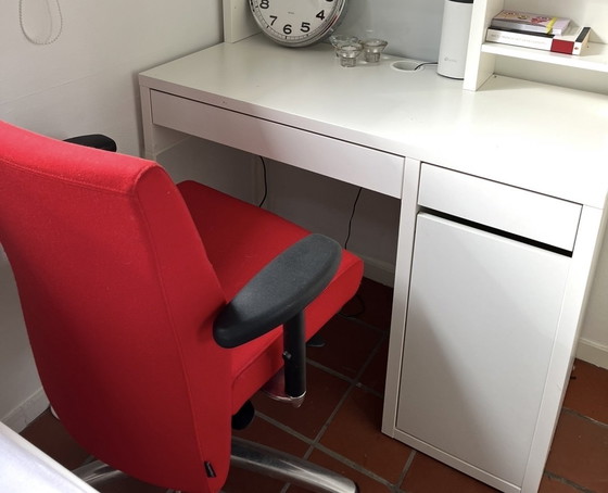 Image 1 of Lensvelt bureaustoel rood