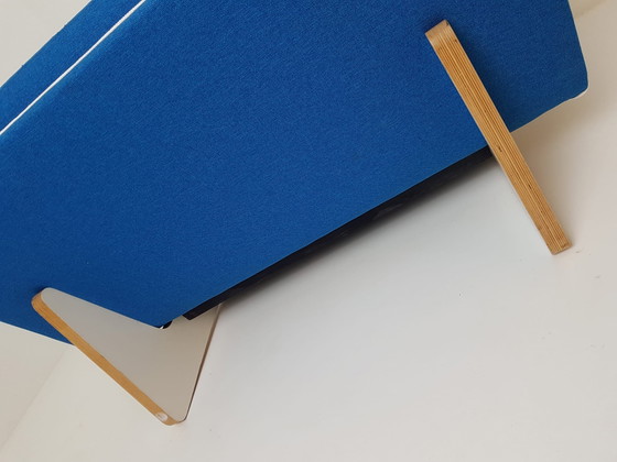 Vintage Artifort Kho Liang Le Bank C671 Bankje Twee Zits – 2 zitsbanken, Polyester, Wood (photo 8 of 15)