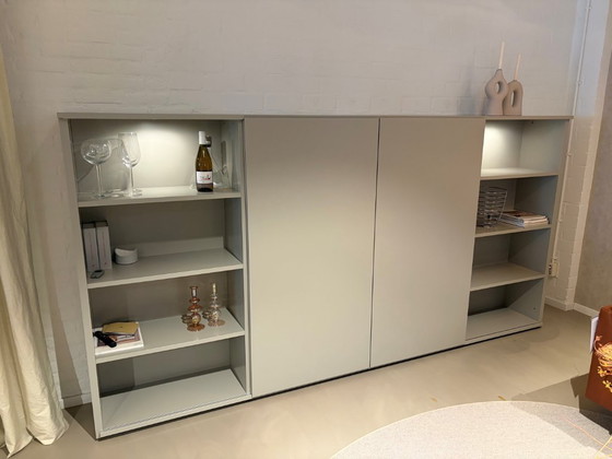 Image 1 of Interlübke Studimo TV wandkast met schuifdeuren