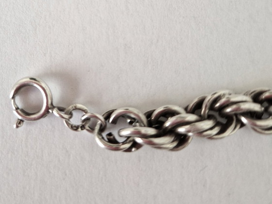 Bracciale Svedese in Argento a Maglie - Anni '70 – Zilver, Oggetti decorativi, Silver (photo 8 of 9)