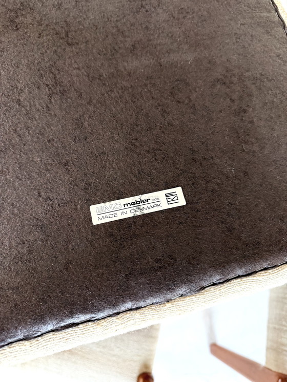 Image 1 of 6 chaises de salle à manger danoises vintage, EMC Møbler '80