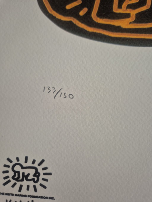 Keith Haring "Radiant Baby" – Elite Lithograph Hand-Numbered 133/150 – Blind Stamp