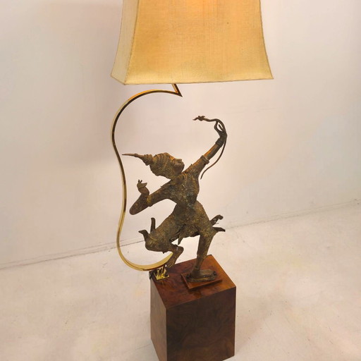 Pragos Mid Century Bohemian Light mit dem Gott Rama, 70er