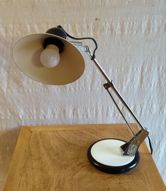 Lampe de bureau articulée par Aluminor (Fr.) - années 89 – Métal (photo 3 of 8)