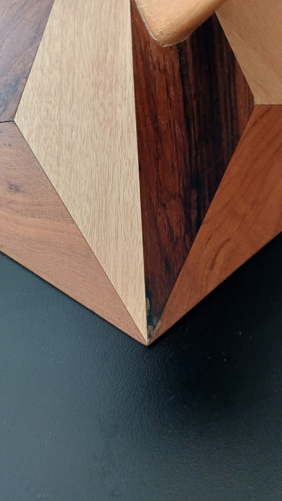 Mid-Century Wooden Bowl (photo 12 of 12)