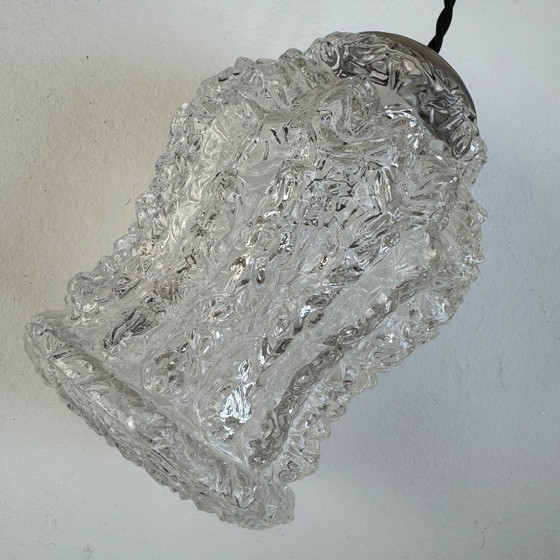 Image 1 of ANCIEN LUSTRE CASCADE 3 FEUX VINTAGE