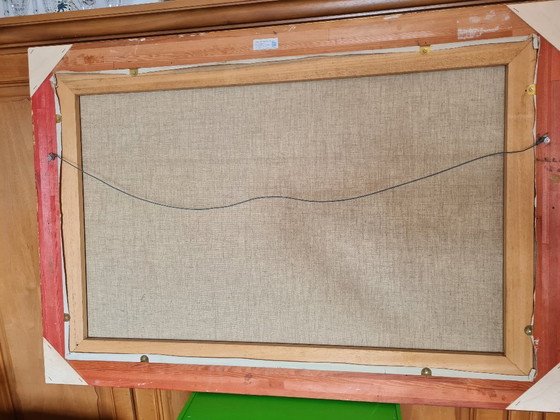 Image 1 of Oil painting by the landscape painter Clemens Neuhaus, 1977