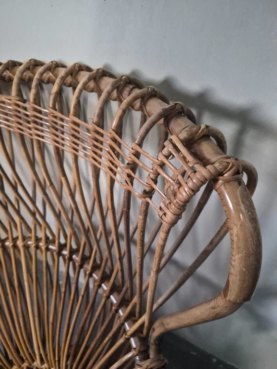 Fauteuil lounge Margherita vintage – Bonacina, Rattan (photo 5 of 18)