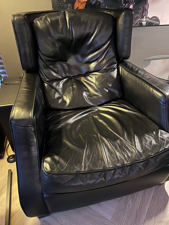 Image 1 of Precioso sillón orejero de Natuzzi.