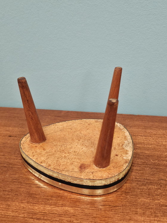 Image 1 of Mini Vintage Plant Table Small Table Side Table Cactus Windowsill