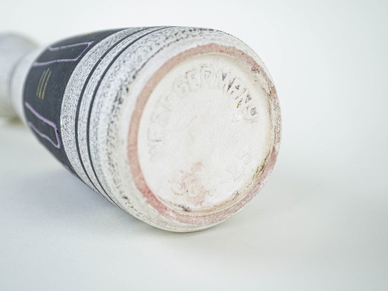 Image 1 of Ceramic vase, German design, 1970s, made in West Germany