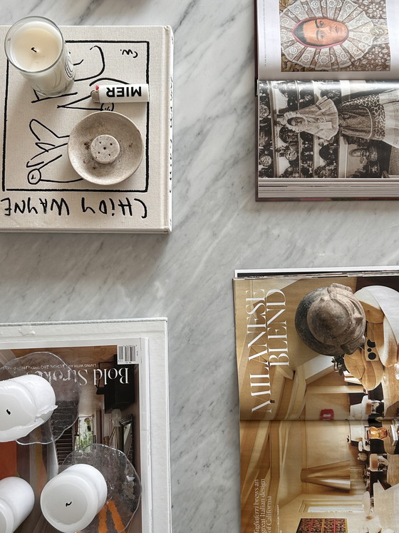 Image 1 of Vintage marble coffee table, Italy 1980s