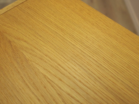 Danish chest of drawers in ash veneer, six drawers, 1970s, Wood, Yellow (photo 13 of 15)