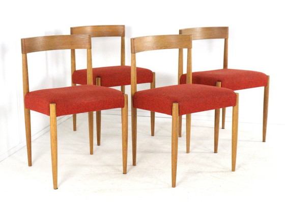 Set 4 Deense Design Stoelen Vintage – Eetkamerstoelen, Wood (photo 14 of 17)