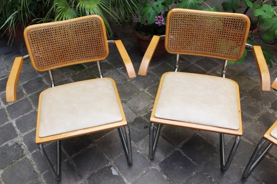 Image 1 of Sessel Cesca B64 x4 Marcel Breuer