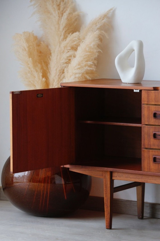 Image 1 of Vintage Teak Sideboard by Beautility | 1960s Design, Restored