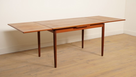 Image 1 of Tavolo da pranzo vintage | allungabile | Teak | 131 cm