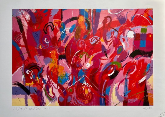 Image 1 of Zeefdruk Frans van Straalen