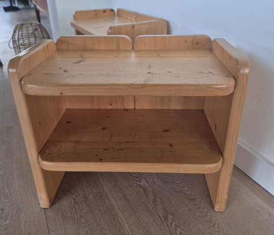 2 vintage pine bedside tables/side tables 70s – Wood (photo 3 of 7)