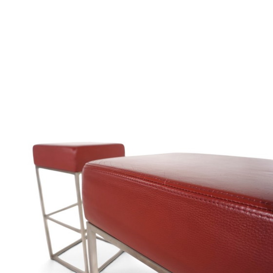 De Sede Set di 3 Sgabelli da bar in pelle DS 218/55 di Paolo Piva, 2000 – Leather (photo 3 of 16)