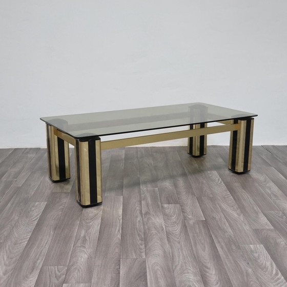 Image 1 of Hollywood Regency coffee table, 1970s modern design