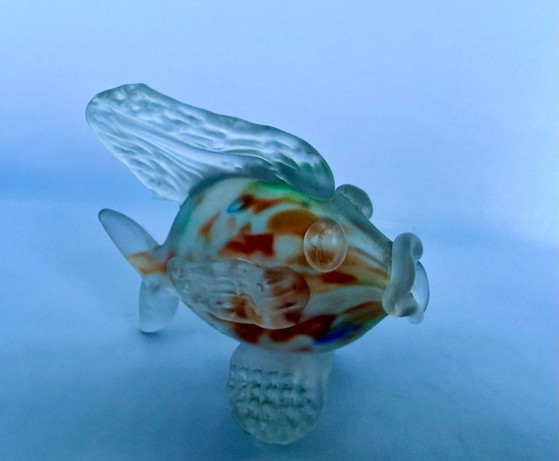 Artisanally Crafted Glass Fish Murano – Decorative Objects, Murano Glass (photo 4 of 6)