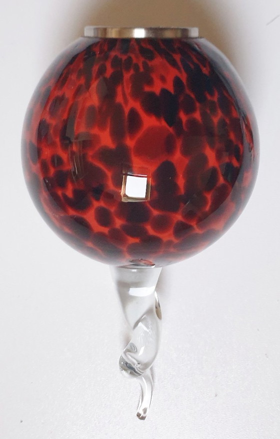 2 hand-blown pendant lamps – Metal (photo 6 of 23)