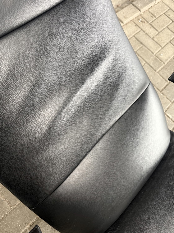 Image 1 of Jori Idaho Relax Armchair, Medium, Multi-Move, Black Leather, As Good As New