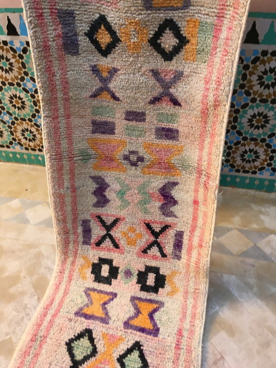 Image 1 of Tapis Couloir Boujaad 355 x 67 cm