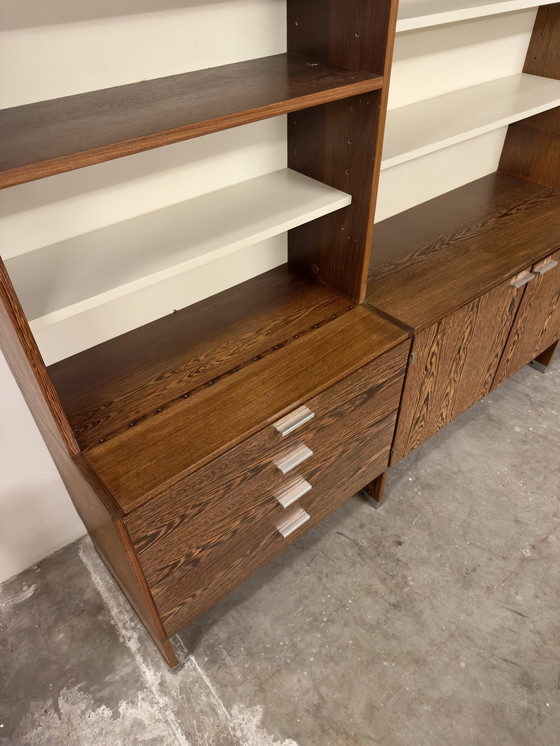 Image 1 of Pastoe vrijstaand made to measure wandmeubel – Wengé 