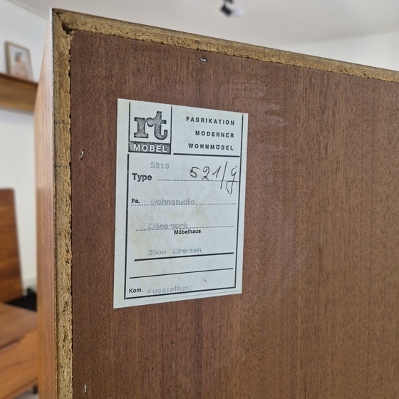 Image 1 of Heinricht Riestenpatt, vintage 1960s wall unit teak cabinet