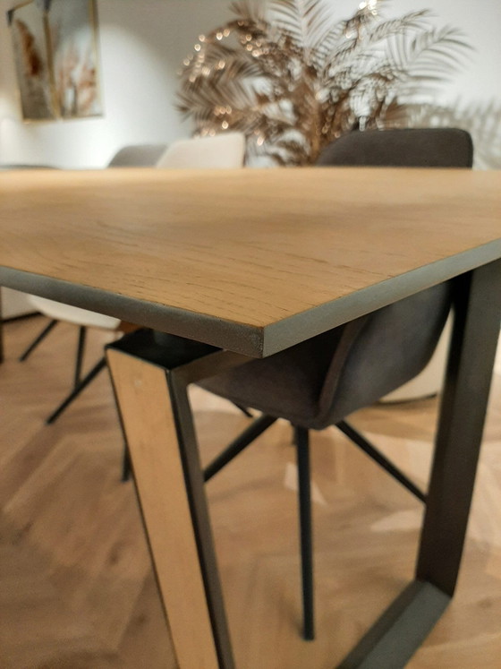 Darwin dining table - 240x100cm – XOOON, Wood, Metal (photo 6 of 7)