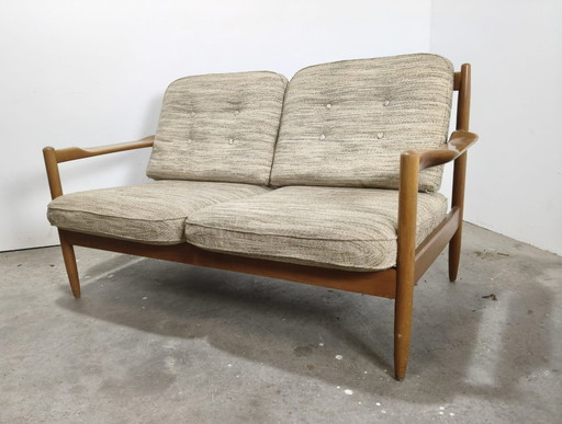 Danish design 2-seater sofa