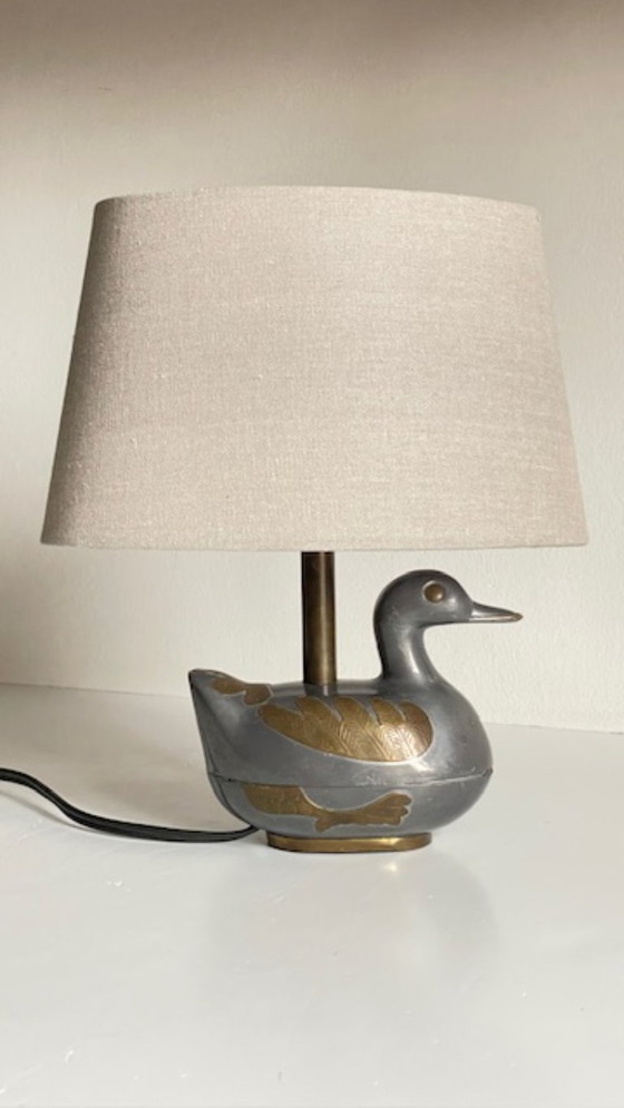 Image 1 of Vintage Duck Lamp