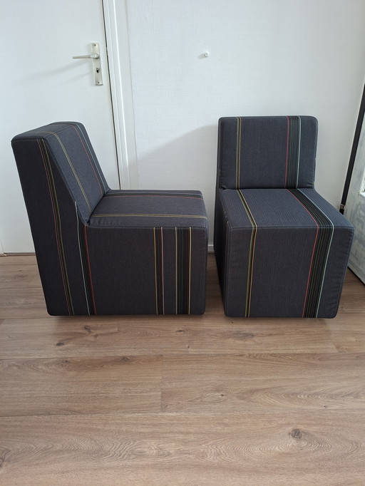 2 x Gelderland chairs 6901