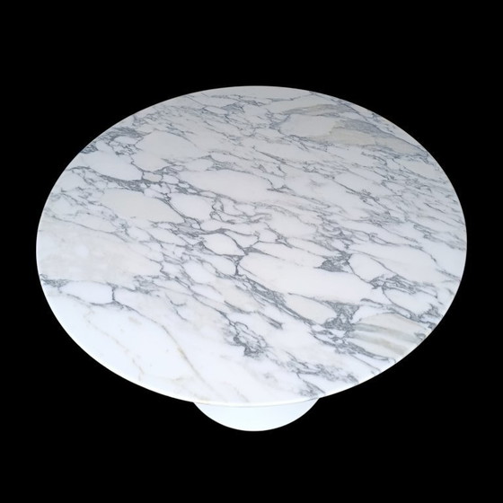 Image 1 of Table Tulipe Internationale 90cm Eero Saarinen Knoll Années 1960 De Coene