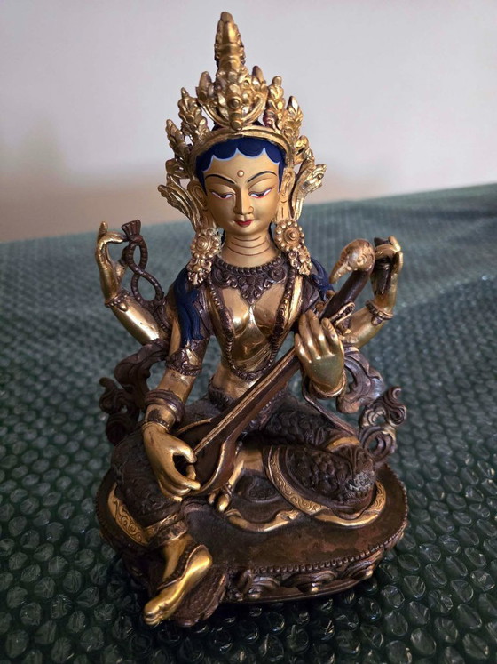 Image 1 of Vier mooie Boedha goden beelden