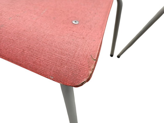 Image 1 of Rawi - Design retrò - 2 sedie da pranzo vintage con struttura tubolare - anni '60