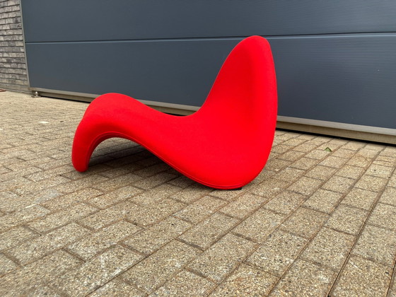Image 1 of Artifort Tongue F577 rode Kvadrat Pierre Paulin NIEUWstaat!!