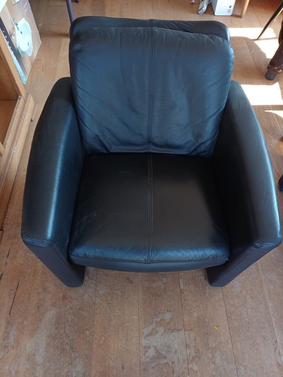 Image 1 of LEOLUX ZWEISITZER-SOFA und FAROLITO SESSEL