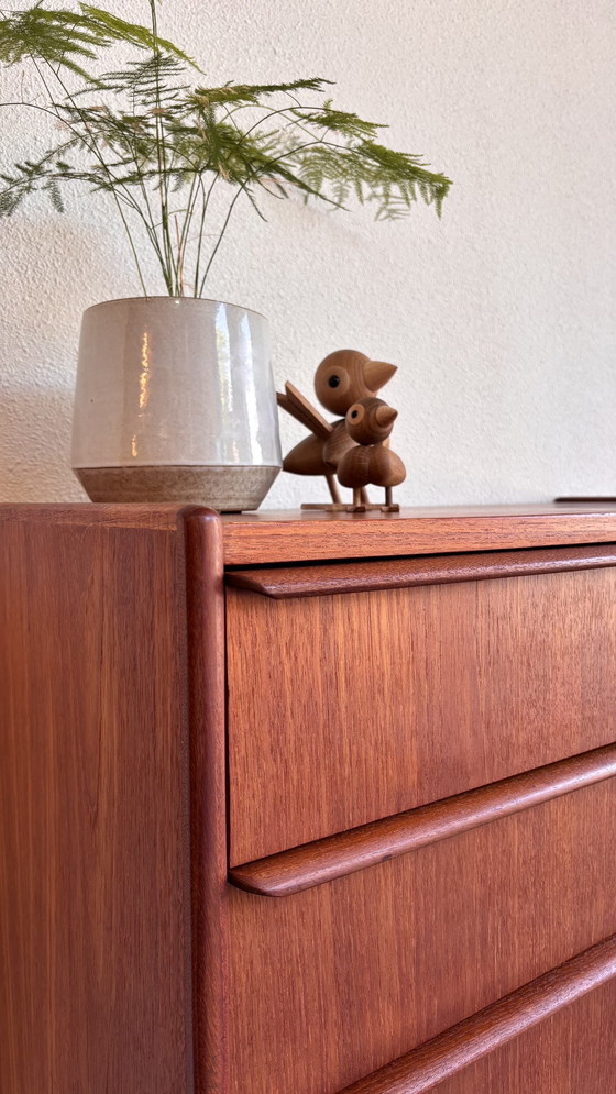 Image 1 of Vintage Danish Drawer Cabinet Teak