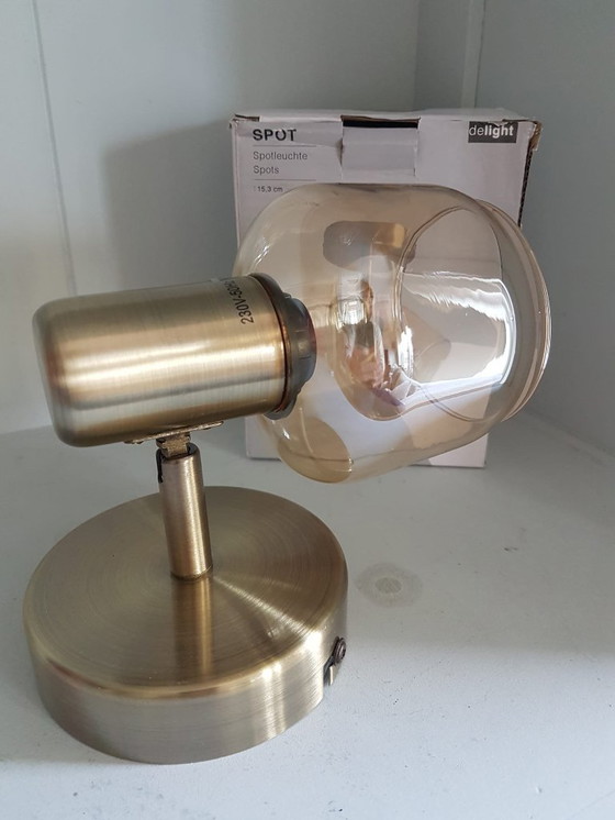 Image 1 of Spot Cala 1-Light Gold Delight 2x neu