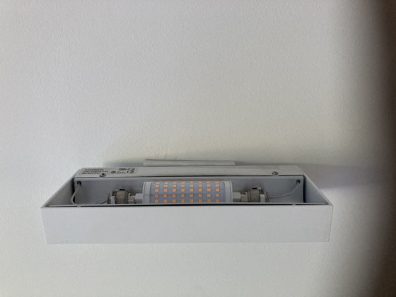 Image 1 of 7 x Wall luminaire Lucitalia Zero White rectangular. Suitable for LED lighting