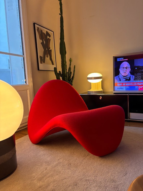 Image 1 of Pierre Paulin tongstoel, Artifort