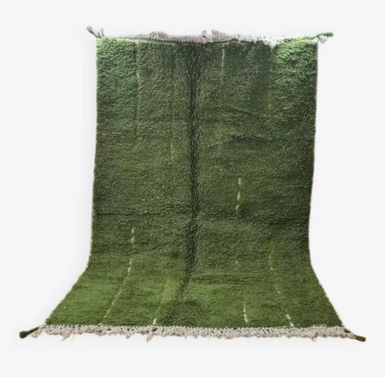 Image 1 of Beniouaren Forest Green Carpet - 400x300 cm