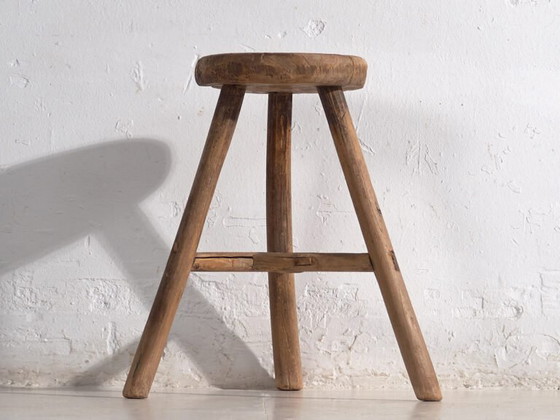 Antique handmade stool (c.1900) #22 (photo 13 of 16)